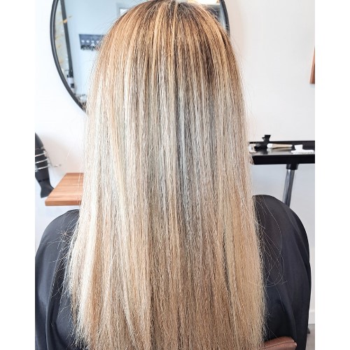 Coiffure ombré platine Loroux Bottereau - Salon de coiffure mixte Di hair - Coiffure Marc Loroux Bottereau - Salon de coiffure mixte le Loroux Bottereau